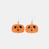 Acrylic Cute Pumpkin Shape Earrings - In Control Clothing