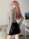 Acubi Style Knit Sweater - In Control Clothing