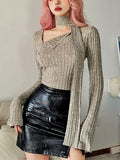 Acubi Style Knit Sweater - In Control Clothing