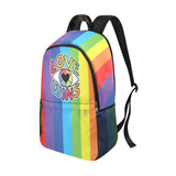 Pride-Themed Rainbow Backpack