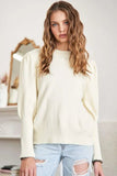 ADORA Puff Shoulder Sweater
