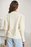 ADORA Puff Shoulder Sweater
