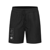 After Life Anime Horror Shorts - Men's 5" Black Shorts - In Control Clothing