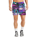 Anime Tokyo Drifting Men's Shorts - In Control Clothing