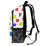 Cute Letter Print Pastel Backpack