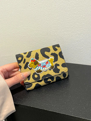 PU Leather Printed Wallet