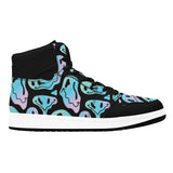 Smiley Trippy Men's High Top Sneakers