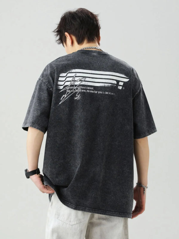 Men's Round Neck Half Sleeve T-Shirt