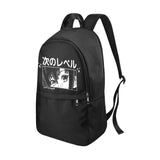 Anime Art Backpack - Stylish Japanese Eye Graphic