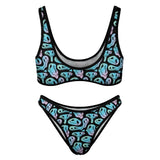 Cartoon Trippy Bikini swimwear
