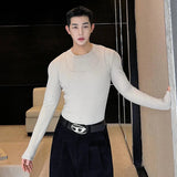 Casual Slim Fit Men's T-shirt and Vest Set - In Control Clothing