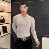 Casual Slim Fit Men's T-shirt and Vest Set - In Control Clothing