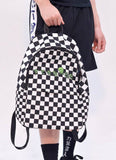 Checkered "Have A Nice Day" Backpack - In Control Clothing