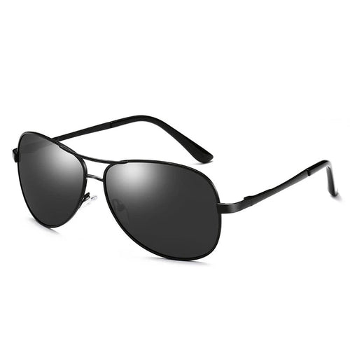 Classic Pilot Polarized Sunglasses - Fashion Metal Aviators