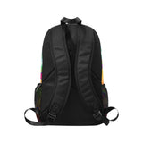 clown 3 Fabric Backpack with Side Mesh Pockets (Model 1659)