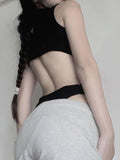 Clubwear Sexy Black Bodysuit - Cut - Out Design - In Control Clothing