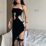 Cut Out Bow Y2k Party Mini Dress - In Control Clothing