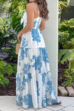 Cut - Out Sweetheart Neck Maxi Dress