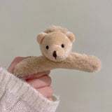 Cute Little Bear Plush Hair Clip - In Control Clothing