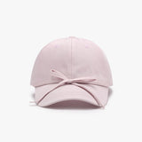 Cute Tied Bow Cotton Baseball Cap