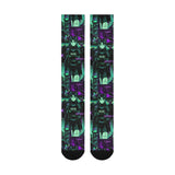 Cyber Anime Over - The - Calf Socks