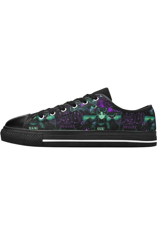 Cyber Anime Women's Canvas Sneakers