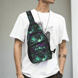 Cyberpunk Aesthetic Chest Bag