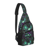 Cyberpunk Aesthetic Chest Bag