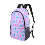 Pastel Hearts and Rainbows Backpack