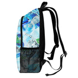 Futuristic AI-Inspired Backpack with Tech Graphics