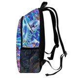 Helvetica Aqua Aero Aesthetic Backpack