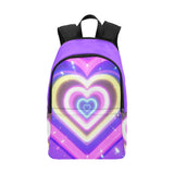 heart backpack Fabric Backpack for Adult (Model 1659)