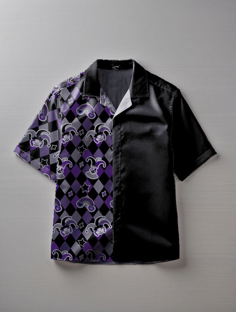 Emo Clowncore Hawaiian Shirt - In Control Clothing
