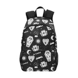 Occult Gothic Backpack with Side Mesh Pockets