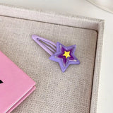 Fairy Kei Sweet Star Hair Clips - Colorful and Cute Hair Decoration Accessories - In Control Clothing