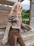 Fairycore Grunge Knit Sweater - In Control Clothing