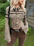 Fairycore Grunge Knit Sweater - In Control Clothing