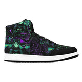 Cybercore Anime Men's High Top Sneakers