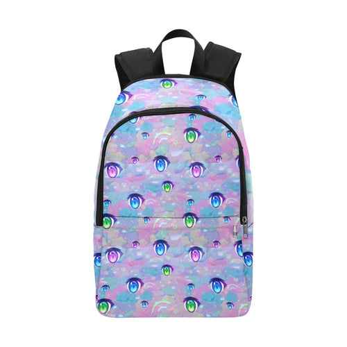 Anime Eye Backpack Fabric Backpack