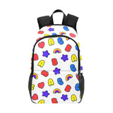 Cute Letter Print Pastel Backpack