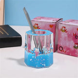 Frutiger Aero Octagon Pencil Stand - Desktop Organizer - In Control Clothing