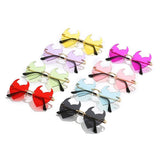 Goth Fashion Rimless Sunglass - In Control Clothing