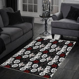 Gothic Halloween Anime Area Rug