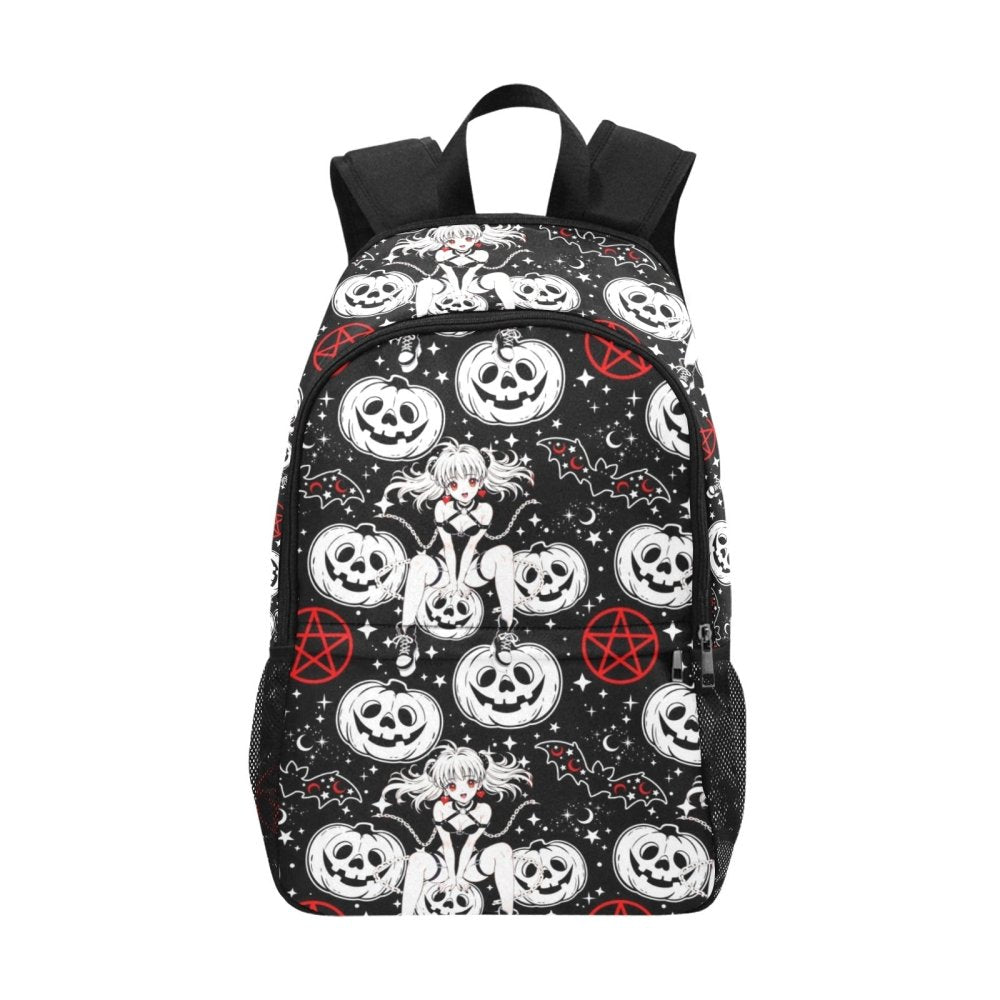Gothic Halloween Anime Backpack - In Control Clothing