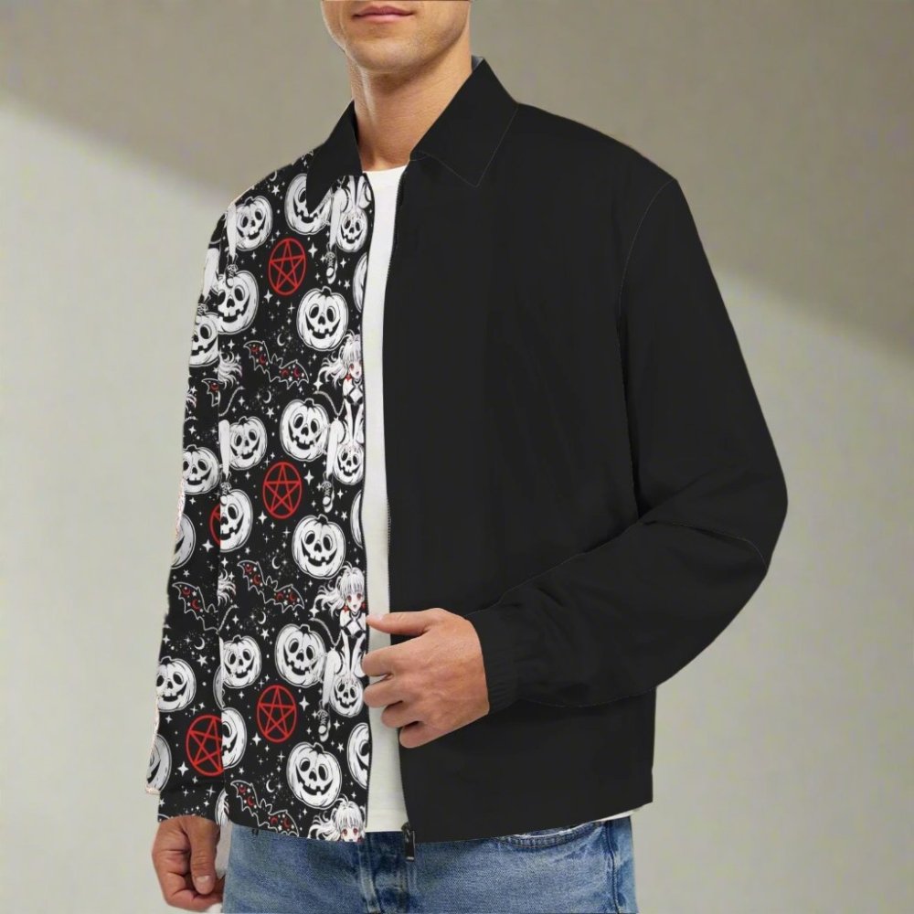 Gothic Halloween Anime Men's Jacket