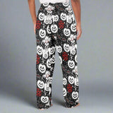 Gothic Halloween Anime Men's Pajama Trousers with Pockets
