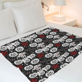 Gothic Halloween Fleece Blanket 50"x40"