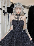 Gothic Princess A - line Dress - In Control Clothing