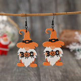 Halloween Dwarf Gnome Dangle Earrings - In Control Clothing