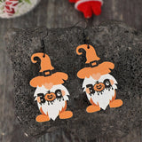 Halloween Dwarf Gnome Dangle Earrings - In Control Clothing